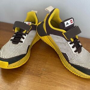 Adidas x LEGO Sport Pro Kids Yellow and Black Sneakers